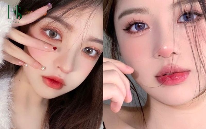 makeup tone hồng đào